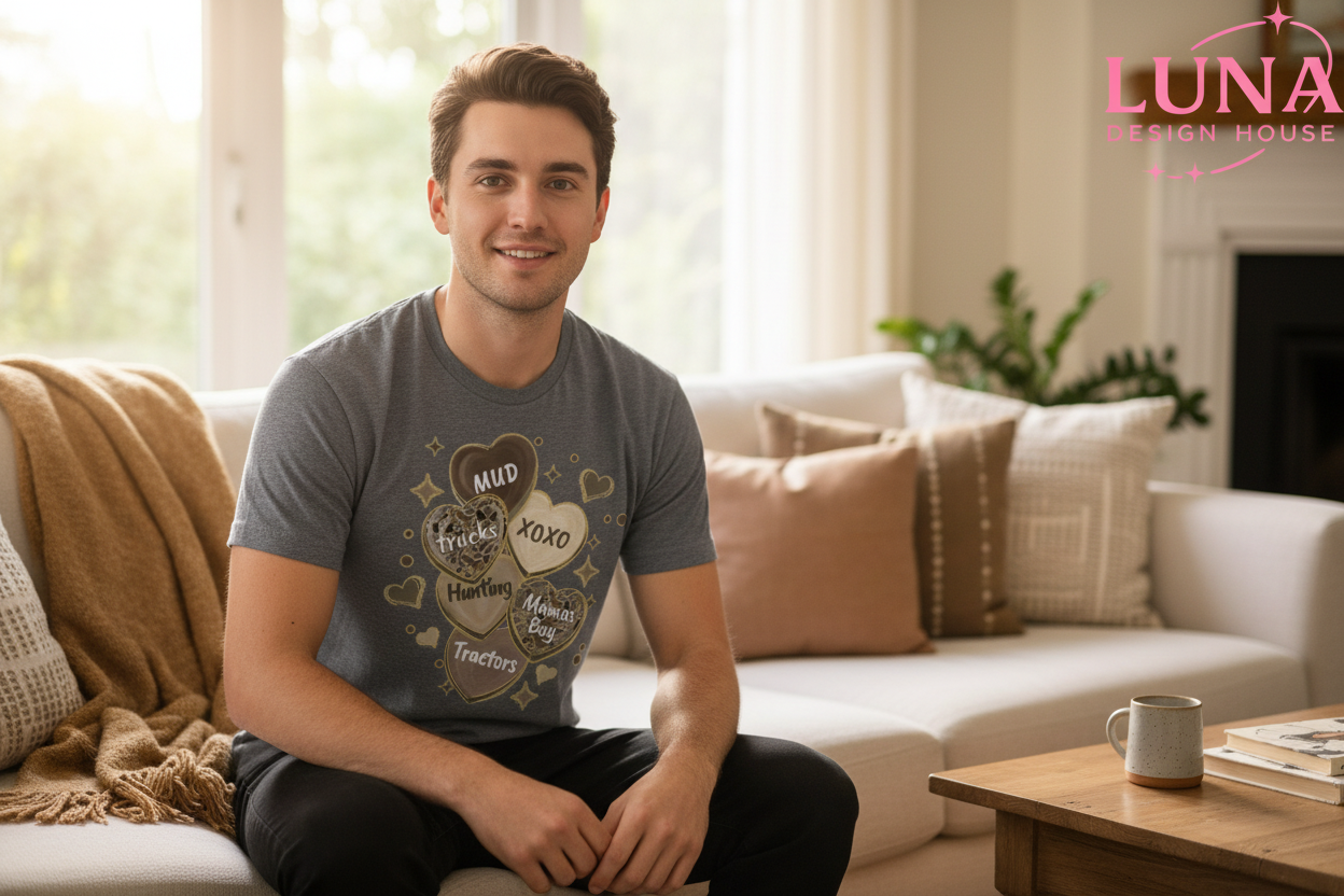 Boy Hearts Valentine Shirt - Cute Valentine's Day Tee